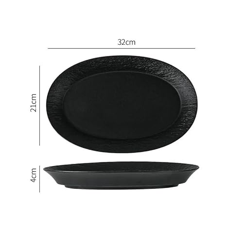 Snack-Schalen Keramik Fisch Platte Salat Pasta Sushi Restaurant Kreative Geschirr Snack- und Dipschalen von GUERNSEY