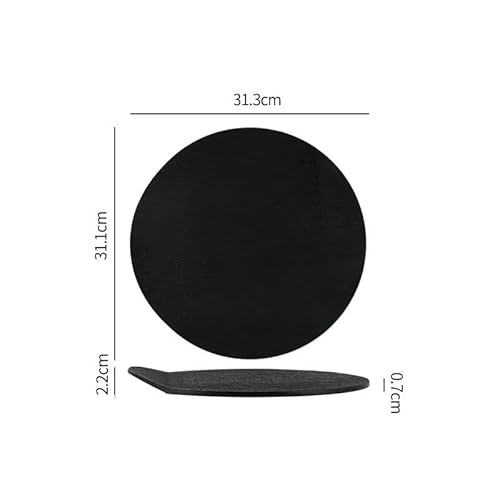 Snack-Schalen Keramik Flache Platte Steak Dessert Sushi Snack Kreative Geschirr Snack- und Dipschalen von GUERNSEY