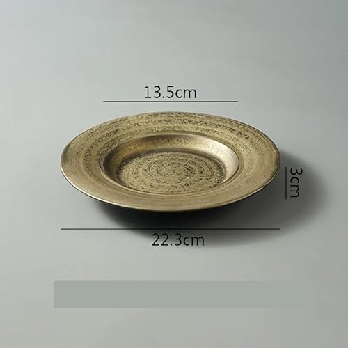 Snack-Schalen Retro Kreative Keramik Teller Tiefe Platte Suppenteller Dessertteller Restaurant Snack- und Dipschalen Snack-Schalen Retro Kreative Keramik Teller Tiefe Platte Suppenteller Dessertteller Restaurant Snack- und Dipschalen von GUERNSEY