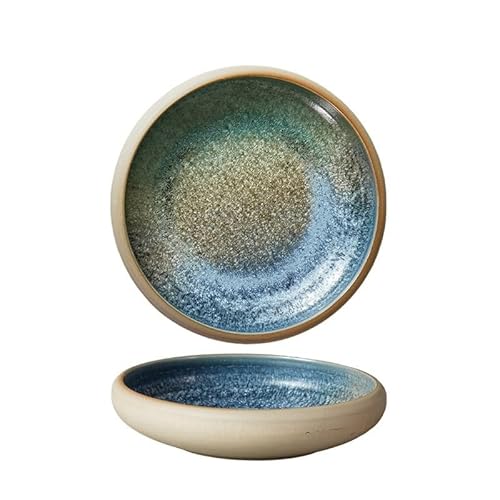 Snack-Schalen Runde Keramik Obst Salat Platte Suppe Schüssel Ramen Home Küche Retro Geschirr Snack Brot Dessert Snack- und Dipschalen Snack-Schalen Runde Keramik Obst Salat Platte Suppe Schüssel Ramen Home Küche Retro Geschirr Snack Brot Dessert Snack- und Dipschalen von GUERNSEY