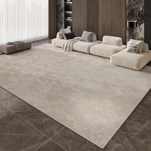 GUGJHFVH Flur rutschfest Teppich Schmalen Gang Wohnzimmer Schlafzimmer Rechteck Leicht Zu Reinigen Teppich Modernes Beige, 80 x 180 cm von GUGJHFVH
