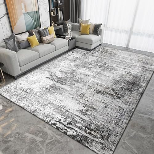 GUGJHFVH Teppich Küche Innen Eingang Fußmatte, Waschbar Teppich Für Haustür Flur Büro Robust rutschfest Abstrakter Tintenstil Grau, 60 x 90 cm GUGJHFVH Teppich Küche Innen Eingang Fußmatte, Waschbar Teppich Für Haustür Flur Büro Robust rutschfest Abstrakter Tintenstil Grau, 60 x 90 cm von GUGJHFVH