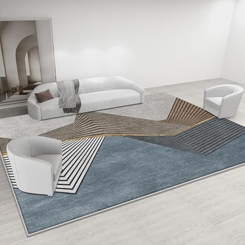 GUGJHFVH Teppich Küche Innen Eingang Fußmatte, Waschbar Teppich Für Haustür Flur Büro Robust rutschfest Modernes Geometrisches Grau, 60 x 90 cm GUGJHFVH Teppich Küche Innen Eingang Fußmatte, Waschbar Teppich Für Haustür Flur Büro Robust rutschfest Modernes Geometrisches Grau, 60 x 90 cm von GUGJHFVH