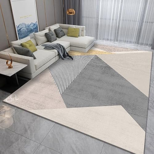 GUGJHFVH Teppich Küche Innen Eingang Fußmatte, Waschbar Teppich Für Haustür Flur Büro Robust rutschfest Modernes Geometrisches Grau, 60 x 90 cm GUGJHFVH Teppich Küche Innen Eingang Fußmatte, Waschbar Teppich Für Haustür Flur Büro Robust rutschfest Modernes Geometrisches Grau, 60 x 90 cm von GUGJHFVH