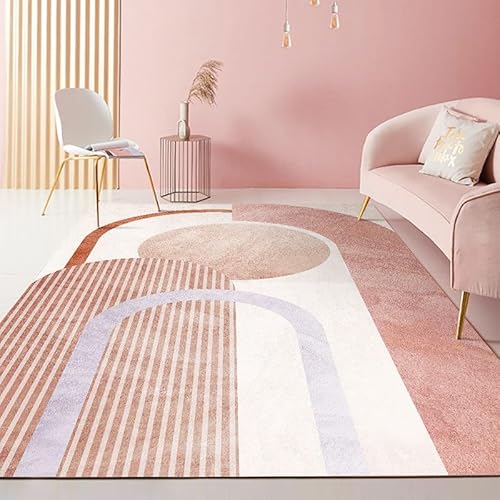 GUGJHFVH Teppich Küche Innen Eingang Fußmatte, Waschbar Teppich Für Haustür Flur Büro Robust rutschfest Modernes Patchwork Geometrisch Rosa, 60 x 90 cm GUGJHFVH Teppich Küche Innen Eingang Fußmatte, Waschbar Teppich Für Haustür Flur Büro Robust rutschfest Modernes Patchwork Geometrisch Rosa, 60 x 90 cm von GUGJHFVH