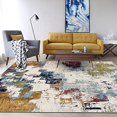 GUGJHFVH Teppiche für Wohnzimmer Schlafzimmer Esszimmer rutschfest Weich，Stilvolles, modernes Mintgrün，150 x 180 cm von GUGJHFVH