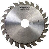 Guhdo - HW-Ritzkreissägeblatt für scm 120x3,2-3,9x20 mm Z24 k/fz von GUHDO