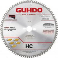 Guhdo - hm Kreissägeblatt hc High Cut 303 x 3,2 / 2,2 x 30 mm Z90 wz 2195.303.31 von GUHDO
