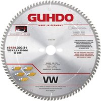 HW-Standard-WZ-Kreissägeblatt 250x3,2x30 mm Z80 - Holz fein - Piano plus - Guhdo von GUHDO