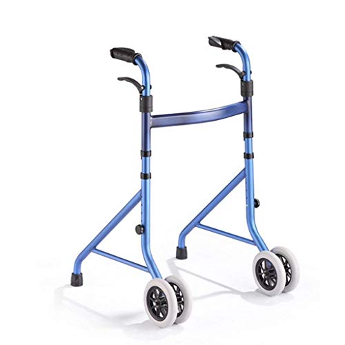 Faltbarer Rollator, Leichtgewichtiger Faltrollator, Höhenverstellbarer Gehstock Mit Rad Für Ältere Erwachsene Und Behinderte, Handläufe, Krücken Faltbarer Rollator, Leichtgewichtiger Faltrollator, Höhenverstellbarer Gehstock Mit Rad Für Ältere Erwachsene Und Behinderte, Handläufe, Krücken von GUHPZA