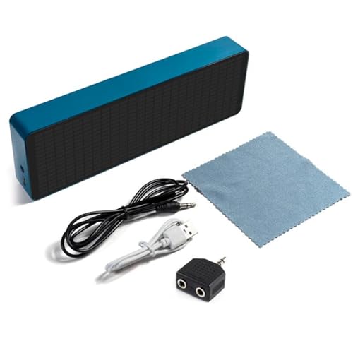 GUHPZA Led-Musikspektrumuhr, Audio-Rhythmusspektrumanalysator, Mit 20 Dynamischen 7-Farben-Dimmen, Sprachgesteuertem 1624-Segment-Rhythmuslicht Für Das Auto-Spielzimm,B GUHPZA Led-Musikspektrumuhr, Audio-Rhythmusspektrumanalysator, Mit 20 Dynamischen 7-Farben-Dimmen, Sprachgesteuertem 1624-Segment-Rhythmuslicht Für Das Auto-Spielzimm,B von GUHPZA