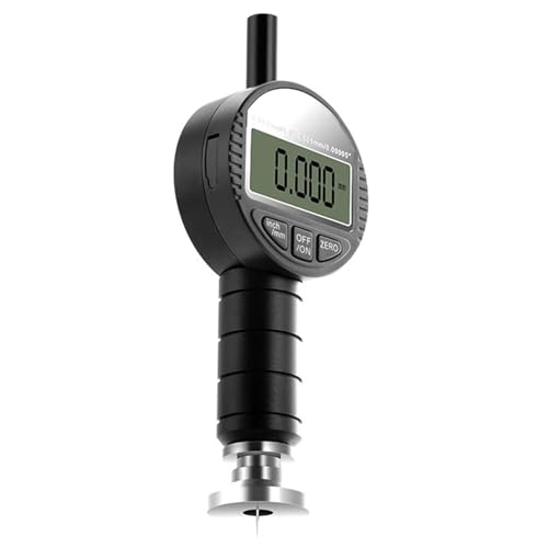 GUHPZA Oberflächenrauheitsprüfer, Tragbares Digitales Oberflächenprofilmessgerät Mit LCD-Bildschirm, Messbereich 0–12,7 Mm, Auflösung 2 Μm, Zum Kugelstrahlen, Sandstra von GUHPZA