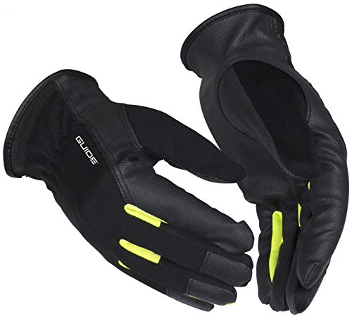 Handschuh GUIDE 5152 9 Dünne, geschmeidige Arbeitshandschuhe in synthetischem Leder mit guter Fingerspitzen Sensitivität von GUIDE