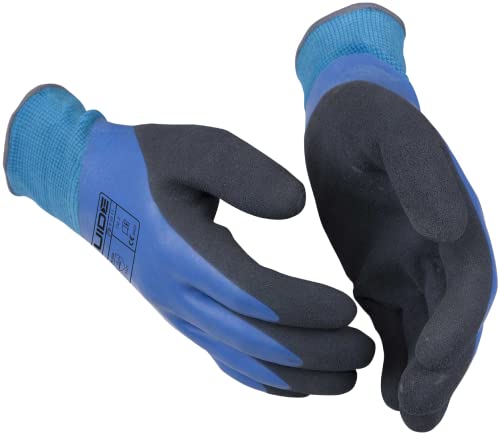 Handschuh GUIDE 585 7 Vollständig getauchte, wasserfeste Handschuhe mit doppel-eintauchbacher Handfläche von GUIDE