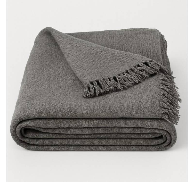 Wohndecke Cotton made in Africa, GUIDO MARIA KRETSCHMER, Plaid Couchdecke Baumwolle grau 220x250 cm Wohndecke Cotton made in Africa, GUIDO MARIA KRETSCHMER, Plaid Couchdecke Baumwolle grau 220x250 cm von GUIDO MARIA KRETSCHMER