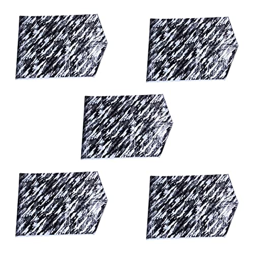 5 x Hydrografische Folie – Wassertransferdruck – Hydrotauch-Spritzer – 1 Meter von GUIJIALY