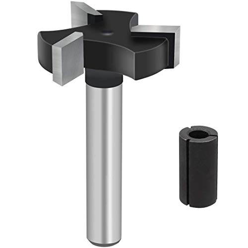 CNC Spoilboard Surfacing Router Bits 1/4 1 Cutting Diameter Slab Flattening Router Bit Hobelbit CNC Spoilboard Surfacing Router Bits 1/4 1 Cutting Diameter Slab Flattening Router Bit Hobelbit von GUIJIALY