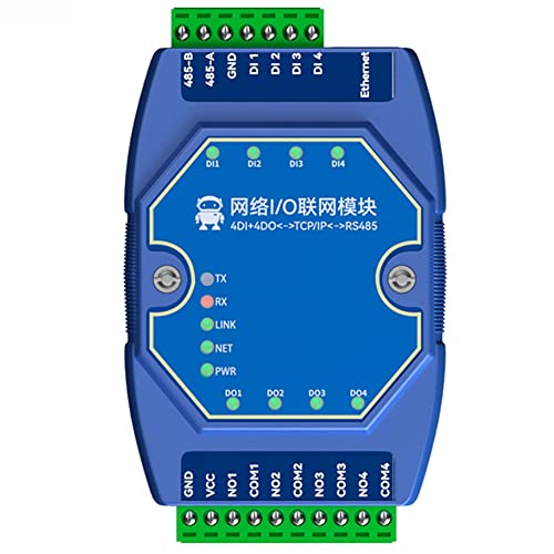 GUIJIALY ME31-AXAX4040 ModBus Gateway 4DI+4DO CDEBYTE IoT Ethernet I/O Modem TCP Server RJ45 RS485 Erfassungssteuermodul von GUIJIALY