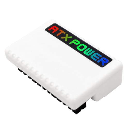 PH324 ATX 24-poliger 90-Grad-Netzstecker-Adapter RGB ATX 24Pin 90-Grad-Netzstecker für Desktop-PC DIY Netzteil B von GUIJIALY