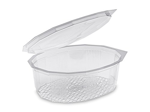 GUILLIN – Multipack M1000 C Pack 6 Beutel von 40 Kisten Hat Deckel Scharnier Nachhauseweg, Kunststoff, transparent, 19,2 x 16 x 5,5 cm von GUILLIN