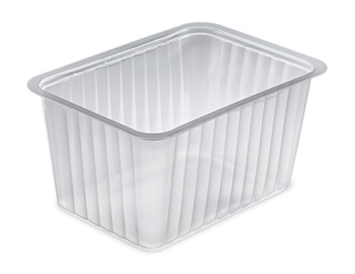 GUILLIN cltp2000 Karton Barquette scellable transparent, Kunststoff, transparent, 19,2 x 13,7 x 10 cm von GUILLIN