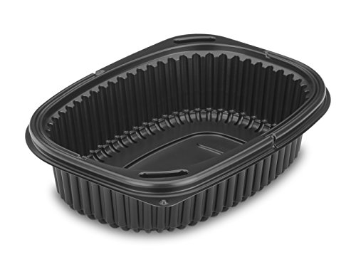 GUILLIN – cookipack cook600 N Pack 12 Beutel von 40 Boxen Warm, Kunststoff, schwarz, 19 x 14 x 4,8 cm von GUILLIN