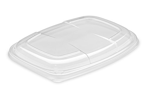 GUILLIN – cookipack covcook1250tp Pack 16 Beutel 20 Ersatzdeckel Deckel Mikrowellentauglich für Box Warm, Kunststoff, transparent, 25,5 x 19 x 2 cm von GUILLIN