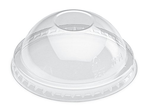 GUILLIN – delipack cvpot150ch Pack 10 Beutel von 100 Deckel Dome Kristall für Topf teilig, Kunststoff, transparent, 7,8 x 7,8 x 3,3 cm von GUILLIN