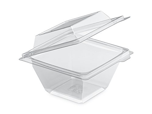 GUILLIN fr250 Karton Box Kalten von Form Pyramidenform bis Deckel Scharnier Abbrechklinge, Kunststoff, transparent, 11,1 x 10,6 x 7,1 cm von GUILLIN