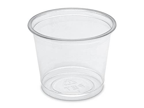 GUILLIN pot200 C Karton Topf Dessertteller Recht 200 cc, Kunststoff, transparent, 8 x 8 x 6,5 cm von GUILLIN