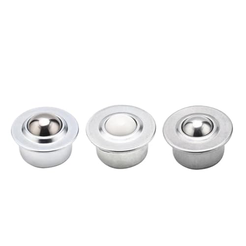 GUIPENG 1–10 Stück CY-8H/12H/15H/22H/30H Universal-Transfer-Kugellager-Bullseye-Räder aus Kohlenstoffstahl/Nylon/Edelstahl 304 CY-19/25C(Nylon ball,CY-19C,2pcs) von GUIPENG