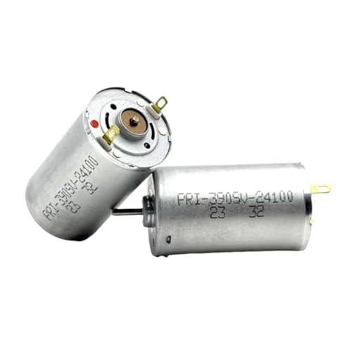 GUIPENG 1 STÜCKE PRI-390SV-24100 RS-390 Mini-Gleichstrommotor 6 V 9 V 12 V 8600 RPM Hochgeschwindigkeits-Kohlebürsten-Elektromotor 28 mm for DIY-Hobby-Spielzeug von GUIPENG