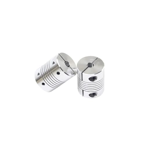 GUIPENG 1 stücke D25L30 Aluminium Legierung Elastische Kupplung Wicklung Schraube Motor Encoder Innere Loch 5mm 6mm 8mm 9mm 10mm 12mm(10x10) von GUIPENG