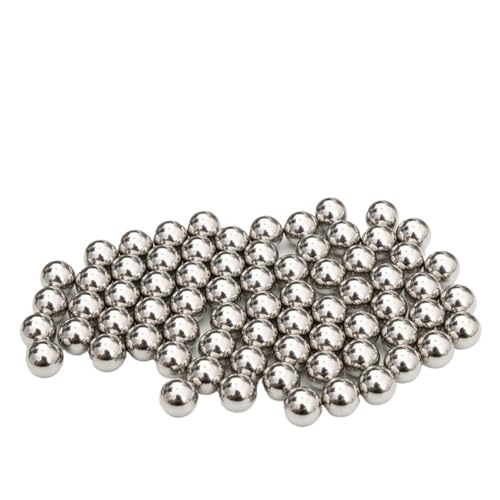 GUIPENG 10–1000 Stück 304 Edelstahlkugeln 0,5/0,7/0,8/1/1,5/2/2,381/2,5/3/4~23 mm solide, glatte Lagerstahlkugeln, sphärische Perlenkugeln(50pcs,4.5mm) von GUIPENG