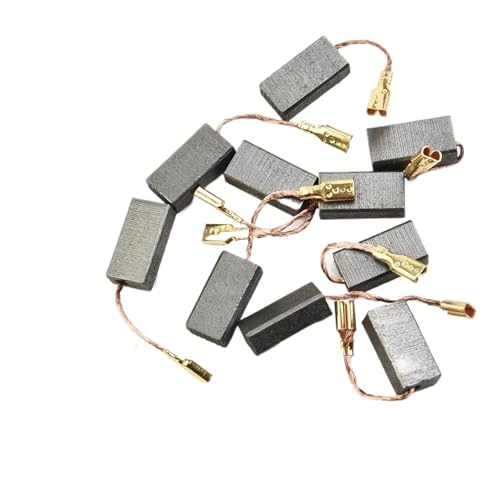 GUIPENG 10 STÜCKE Kohlebürsten 5 * 8 * 15mm Kohlebürste for Motor Winkelschleifer 15mm X 8mm 5mm Elektrowerkzeug Zubehör von GUIPENG