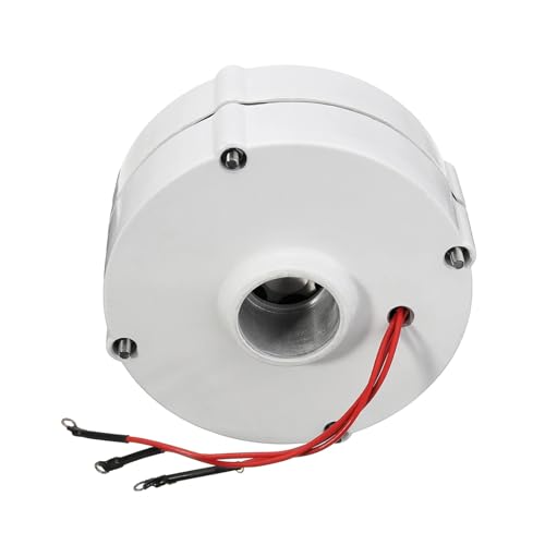 GUIPENG 100W 24V 3-Phasenstrom PMSG Generator Weiß for Windkraftanlage Windgenerator Motor for DIY Turbine von GUIPENG