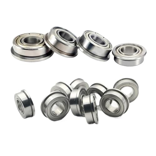 GUIPENG 4 Stück Flanschlager ID 2-9 mm OD 3 26 Dicke, 8 Rillenkugellager FMR63 74 83 84 FMR148 F604 605 F699 ZZ(F677ZZ 7x11x3mm) von GUIPENG