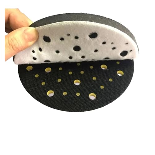 GUIPENG 6" 150mm Interface Pads Haken & Schleife Schutz Pad 70 Loch Weiches Schwamm for Sander Polieren & Schleifen von GUIPENG