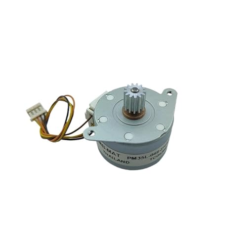 GUIPENG 7,5° Schrittmotor 35mm 2-Phasen 4-Draht 3mm Welle 13T 0,6 Modul CNC/3D Drucker/Robotik(Model B) von GUIPENG