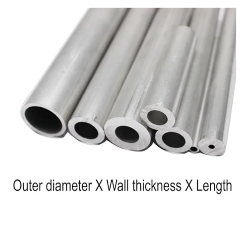 GUIPENG Aluminium-Rundrohr, Außendurchmesser 18 mm, 19 mm, 20 mm, 21 mm, 22 mm, 23 mm, 24 mm, 25 mm(Length 100mm,22x4mm 1pc) von GUIPENG