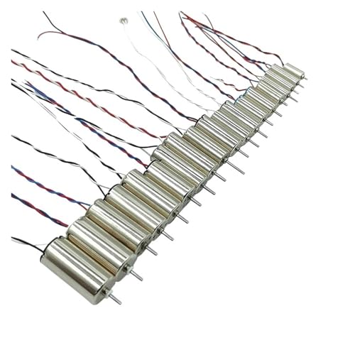 GUIPENG DC 3V 3,7 V Mini Kernlosen Motor 408 412 610 612 615 716 720 816 8520 8523 1020 Hohe Geschwindigkeit hohl Tasse Motor DIY RC Drone Flugzeug(0412 A) von GUIPENG