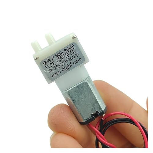 GUIPENG DC 5-6V Micro Wasserpumpe selbstansaugende Saugmembranpumpe JSB030-5A for Mini-Kehrroboter DIY von GUIPENG
