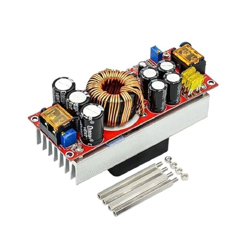 GUIPENG DC-DC-Boost-Konverter Step Up Power Module 8V-60V Eingang zu 7V-90V Ausgang 5A-20A 120W-1500W Stromversorgungsmodul Einstellbar(1500W Boost Module) von GUIPENG
