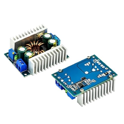 GUIPENG DC-DC-Boost-Konverter Step Up Power Module 8V-60V Eingang zu 7V-90V Ausgang 5A-20A 120W-1500W Stromversorgungsmodul Einstellbar(150W Blue Module) von GUIPENG
