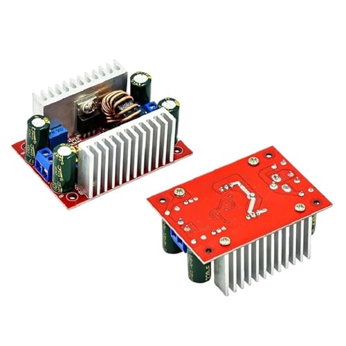 GUIPENG DC-DC-Boost-Konverter Step Up Power Module 8V-60V Eingang zu 7V-90V Ausgang 5A-20A 120W-1500W Stromversorgungsmodul Einstellbar(400W Boost Module) von GUIPENG