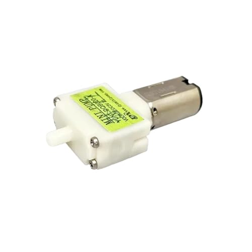 GUIPENG DQB020-A Kleine Mini-M20-Luftpumpe DC 3 V 3,7 V Mikro-Sauerstoffpumpe Inflatorpumpe DIY Elektronisches Blutdruckmessgerät Kehrmaschine Aquarium(Model A) von GUIPENG
