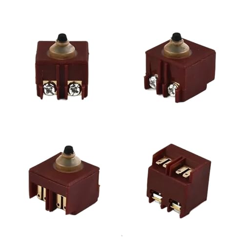 GUIPENG Druckknopfschalter, Winkelschleifer FA2 5/2W, Momentary DPST NO zur Leistungsregelung, passend for GWS6/8 100 GUIPENG Druckknopfschalter, Winkelschleifer FA2 5/2W, Momentary DPST NO zur Leistungsregelung, passend for GWS6/8 100 von GUIPENG
