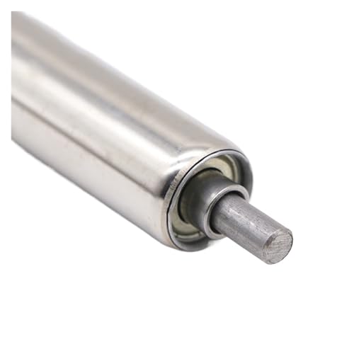 GUIPENG Durchmesser 25/38/50/60 mm, verzinkte Rollenbahnen, Edelstahl 201, Gesamtlänge 100 200 250 300 350 400 450 500 550 600~1000(300mm(350mm),201 Stainless Steel,Dia 38mm) von GUIPENG