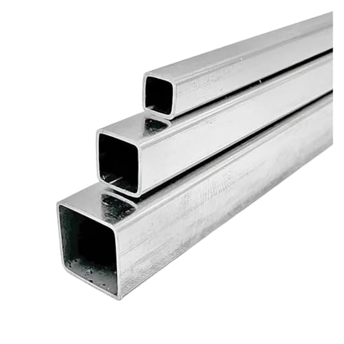 GUIPENG Edelstahl-Vierkantrohr, rechteckig, klein, groß, Wandstärke 0,5 mm, 1 mm, 1,5 mm(Length 100mm,15x15x1.5mm 1pc) von GUIPENG