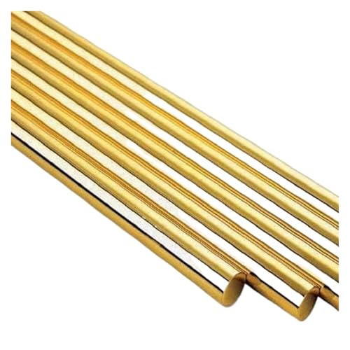 GUIPENG Messing-Rundstab 1 mm 2 mm 3 mm 4 mm 5 mm 6 mm 8 mm 10 mm 20 mm 30 mm 40 mm 50 mm 60 mm 70 mm 80 mm 90 mm 100 mm(18x250mm 1pc) von GUIPENG